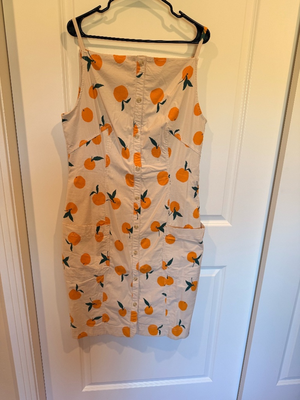 Anthropologie Collette Midi Dress by Maeve, size XL, Orange, New with tags!